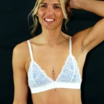 Soutien-gorge triangle, dentelle Salma